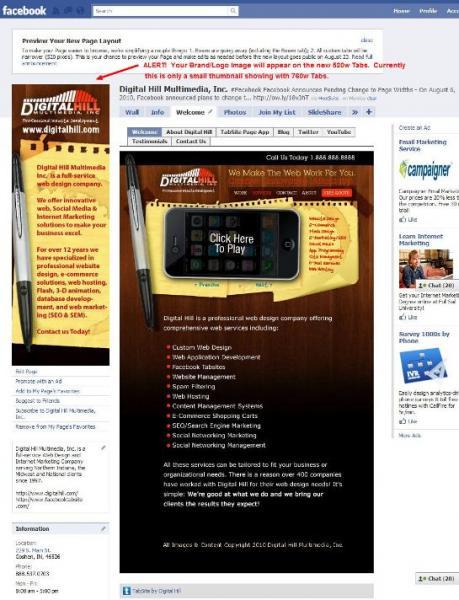 Note our Digital Hill TabSite
